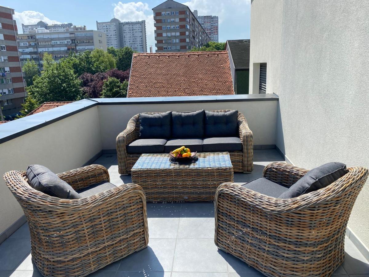 شقة 4-Star Zagreb Penthouse المظهر الخارجي الصورة