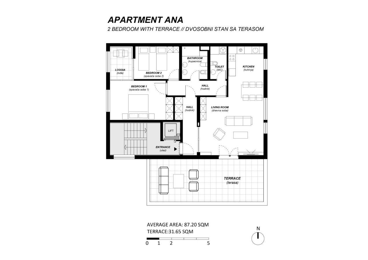 شقة 4-Star Zagreb Penthouse المظهر الخارجي الصورة